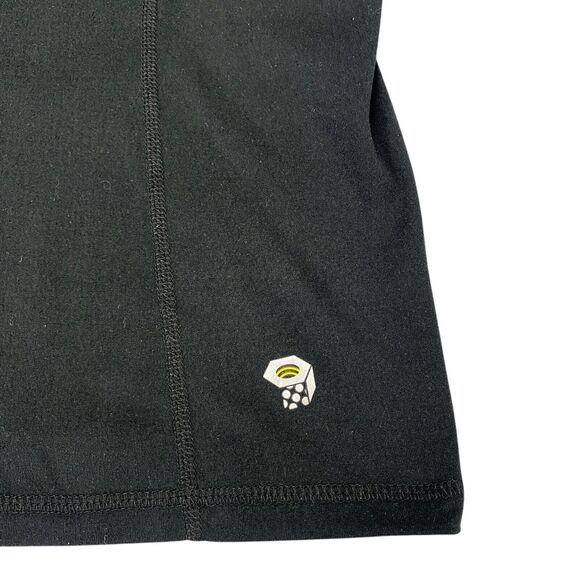 Mountain Hardwear Shirt M Black 1/4 Zip Pullover Long Sleeve Top Womens - Picture 3 of 12